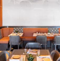 Restaurant and bar booth cushions