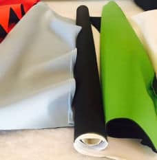 assorted neoprene sheet rolls