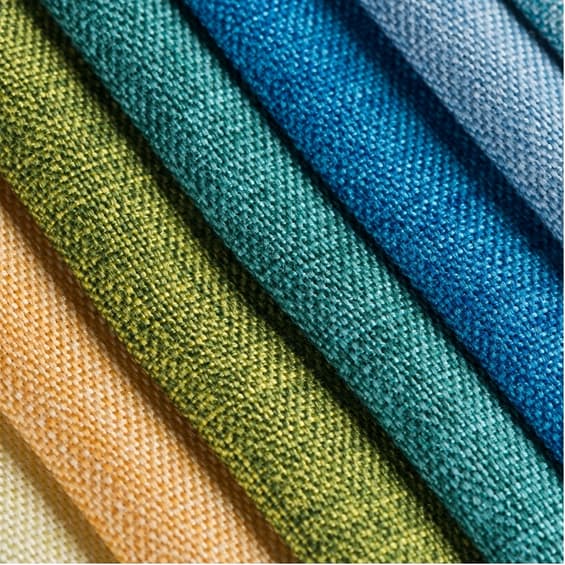 assorted colors of fabric stacked on each other