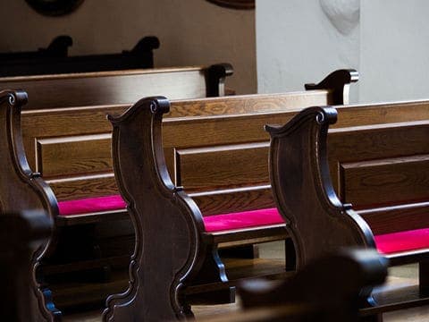 Church / Synagogue pew cushions