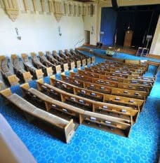 synagogue and church pew cushions