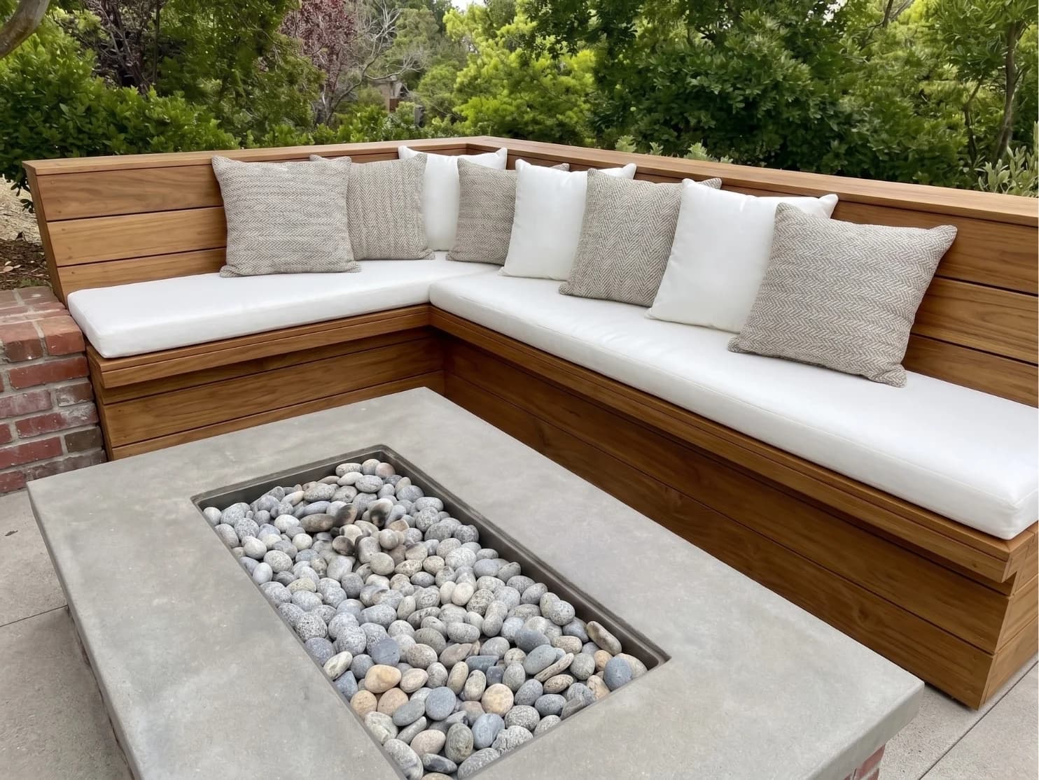 Outdoor patio cushions made custom