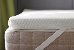 Memory foam mattress topper