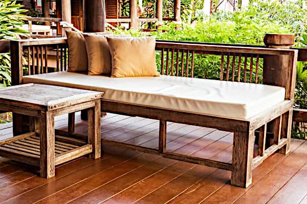 Large Floor Seating Couch Cushion, Custom Bench Cushion Outdoor